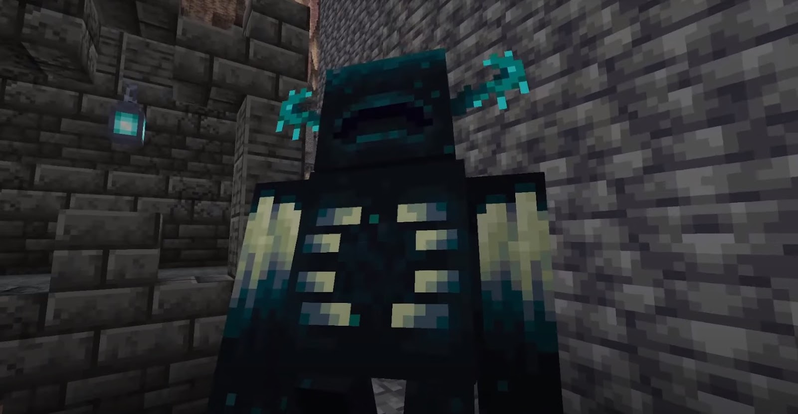 the most lethal and strongest mob in Minecraft, the Warden