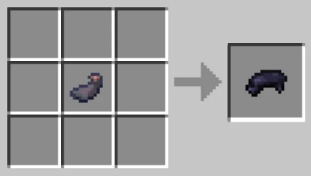 Screen from Minecraft: Light Grey Dye