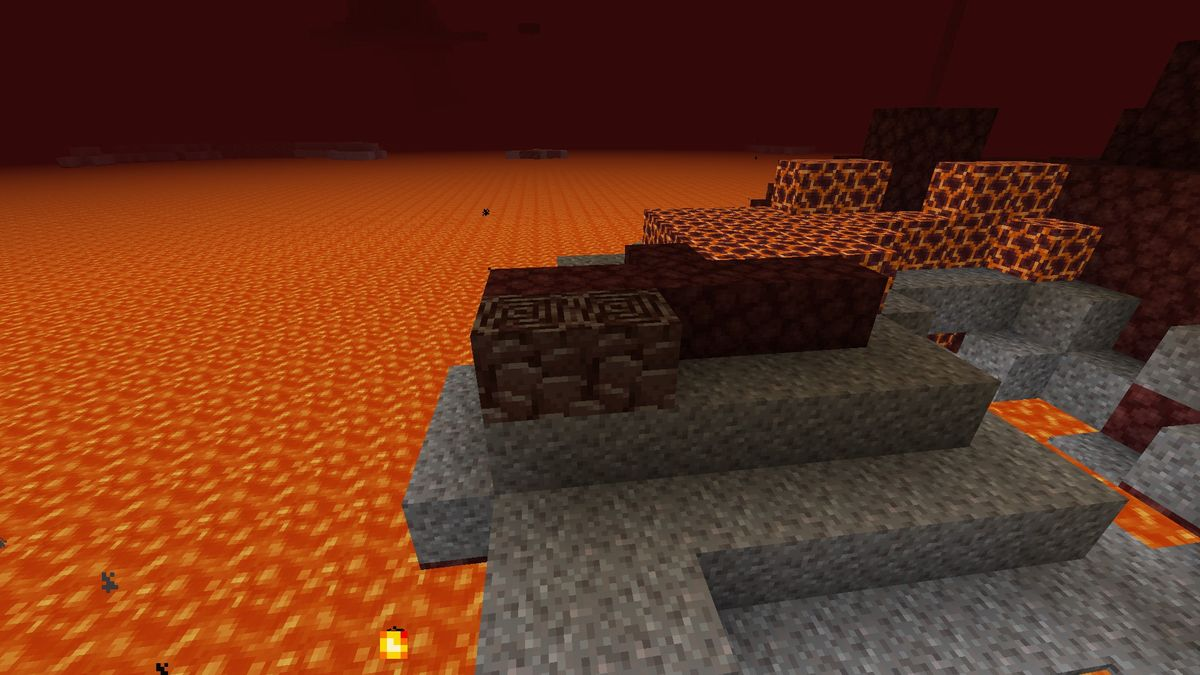 Screen from Minecraft: Ancient Debris