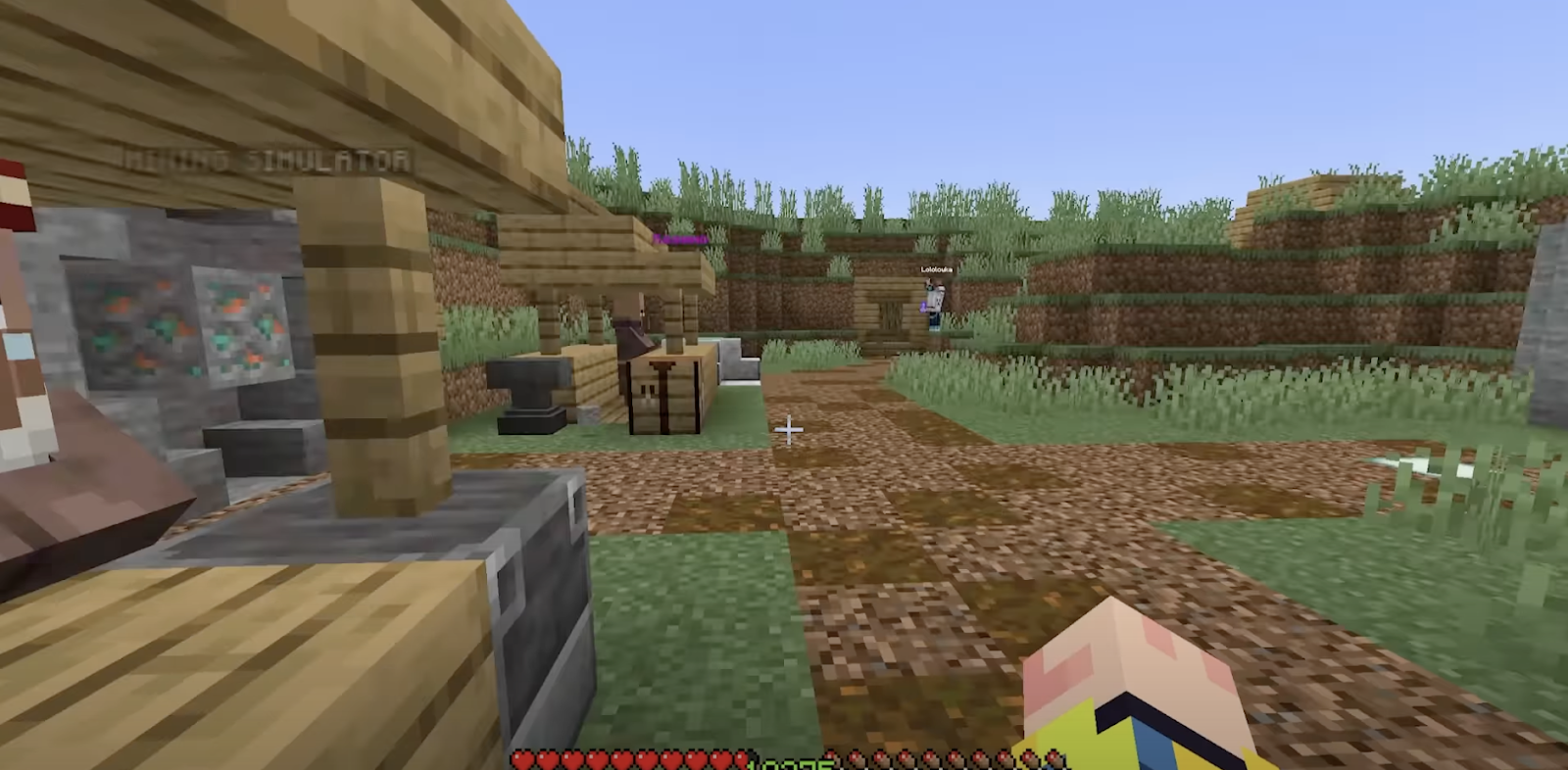 Minecraft gameplay