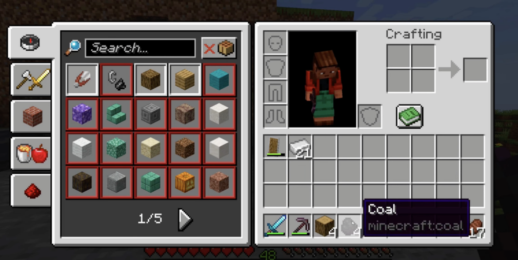 Minecraft game